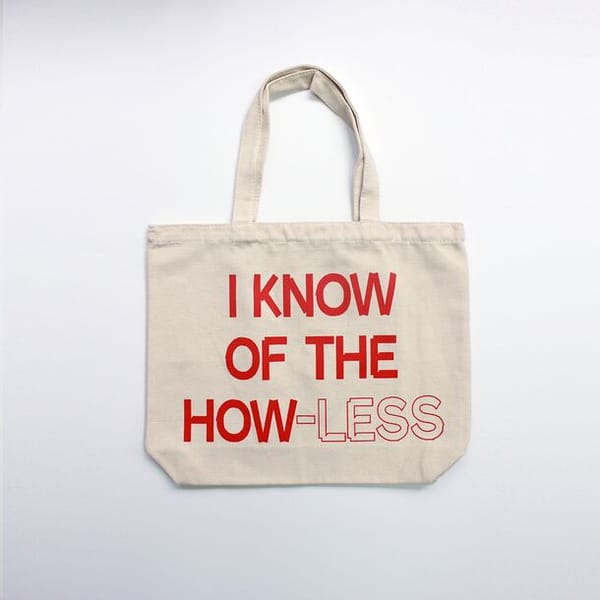 ArtAsiaPacific x Slavs and Tatars tote bag