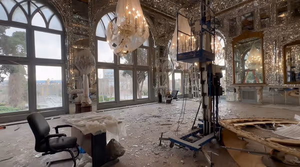Tehran’s UNESCO-Listed Golestan Palace Damaged by US-Israeli Strikes